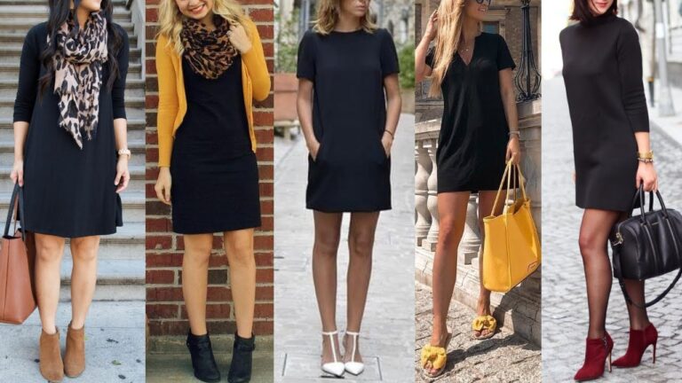 Completa tu look: zapatos perfectos para vestido negro corto