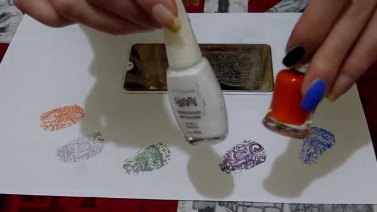 Descubre el esmalte perfecto para stamping en semipermanente